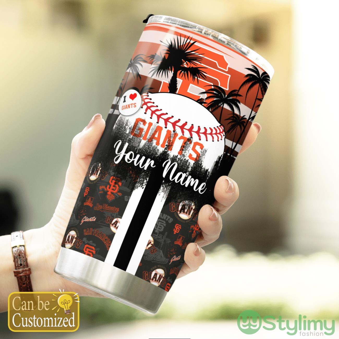 San Francisco Giants Tropical Personalized Name 3D Tumbler Summer Gift For Fans 3 San Francisco Giants Tropical Personalized Name 3D Tumbler Summer Gift For Fans Product Photo 3