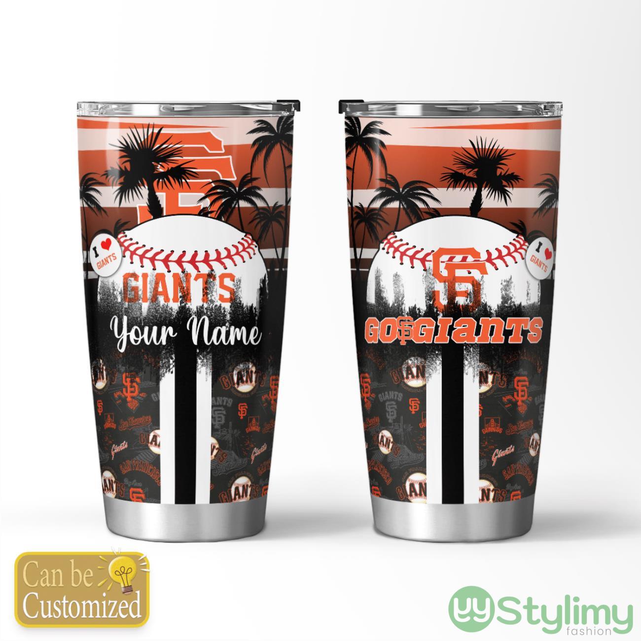 San Francisco Giants Tropical Personalized Name 3D Tumbler Summer Gift For Fans 4 San Francisco Giants Tropical Personalized Name 3D Tumbler Summer Gift For Fans Product Photo 1