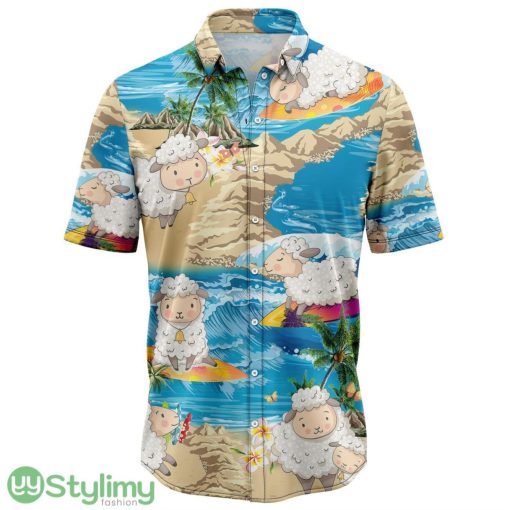 Sheep Summer Vacation Hawaiian Shirt Short Sleeves Shirt Beach Gift Product Photo 1