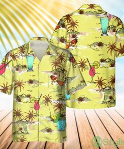 Shop Bartender's Yellow Hawaiian Shirt Gift Ideas For Summer Product Photo 1