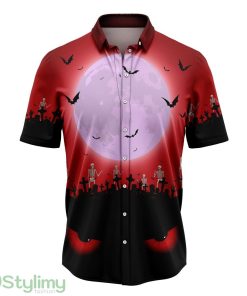 Skeleton Evil Hawaiian Shirt 3D All Over Printed Hawaii Shirt Product Photo 1