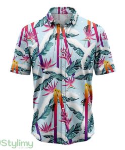 Skiing Palm Aloha Cute Summer Gift 3D Hawaiian Shirt Product Photo 1