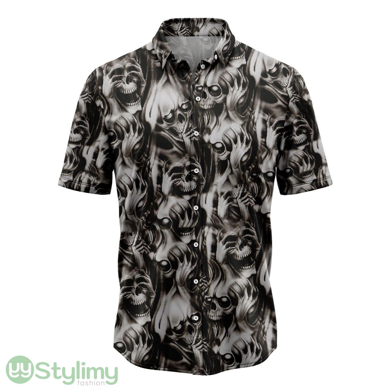 Skull Awesome Hawaiian Shirt Short Sleeves Shirt Beach Gift 2 Skull Awesome Hawaiian Shirt Short Sleeves Shirt Beach Gift Product Photo 1