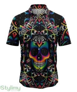 Skull Magic Hawaiian Shirt 3D Printed Cute Summer Gift For Mne ANd Women Product Photo 1
