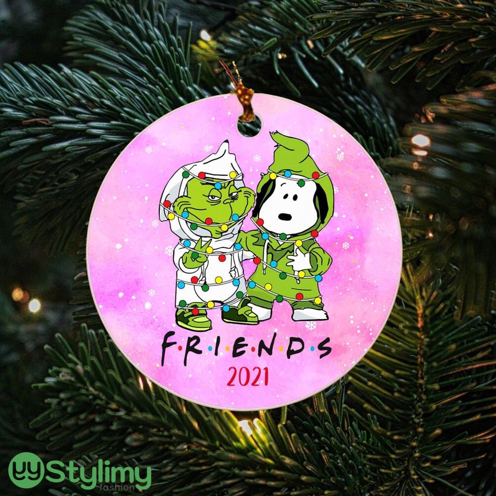 Snoopy Merry Grinchmas Friends Christmas Tree Ornament 2 Snoopy Merry Grinchmas Friends Christmas Tree Ornament Product Photo 1