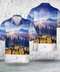 Snow Cleaner Truck Blowers 3D Printing Hawaiian Shirt Product Photo 1