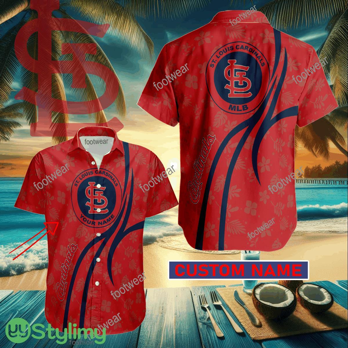 St. Louis Cardinals Custom Name Hawaiian Shirt New For Men Women Fans Gift 2 St. Louis Cardinals Custom Name Hawaiian Shirt New For Men Women Fans Gift - St. Louis Cardinals Custom Name Hawaiian Shirt New For Men Women Fans Gift