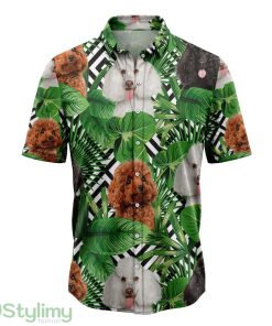 Summer Exotic Jungle Tropical Poodle Hawaiian Shirt For Men And Women Product Photo 1