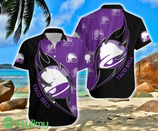 Taco Bell Logo Brand Hawaiian Shirt Gift Summer For Men Women - Taco Bell Logo Brand Hawaiian Shirt Gift Summer For Men Women