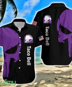 Taco Bell Logo Brand Hawaiian Shirt Skull Gift Summer - Taco Bell Logo Brand Hawaiian Shirt Skull Gift Summer