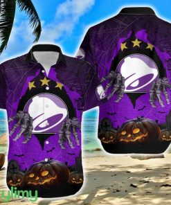 Taco Bell Plus Size Logo Beach Hawaiian Shirt For Summer - Taco Bell Plus Size Logo Beach Hawaiian Shirt For Summer