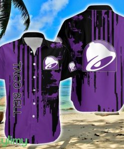 Taco Bell Print Logo Brand Pattern Hawaiian Shirt Gift Summer For Men Women - Taco Bell Print Logo Brand Pattern Hawaiian Shirt Gift Summer For Men Women