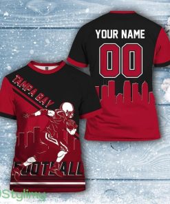 Tampa Bay Buccaneers All Over Printed Custom Name And Number Nfl 3D Printed Shirt For Cool Fans Product Photo 1