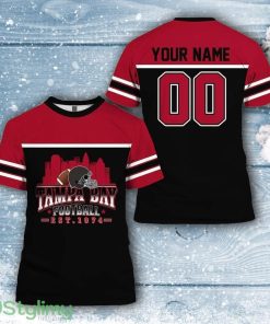 Tampa Bay Buccaneers All Over Printed Custom Name And Number Nfl 3D Printed Shirt For Hot Fans Product Photo 1