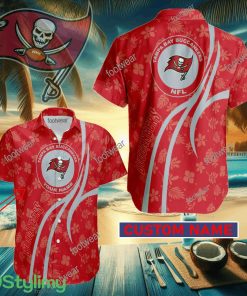 Tampa Bay Buccaneers Custom Name Hawaiian Shirt New For Men Women Fans Gift - Tampa Bay Buccaneers Custom Name Hawaiian Shirt New For Men Women Fans Gift