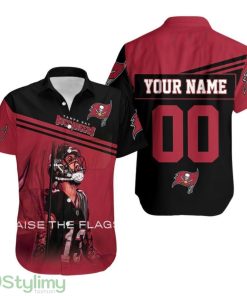 Tampa Bay Buccaneers Mike Evans Raise The Flag For Fans Personalized Hawaiian Shirt Aloha Shirt for Men Women Product Photo 1