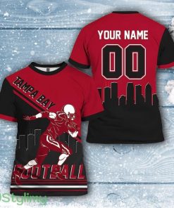 Tampa Bay Buccaneers Nfl 3D All Over Printed T Shirts Custom Name And Number Shirts Best Gift For Fans Product Photo 1
