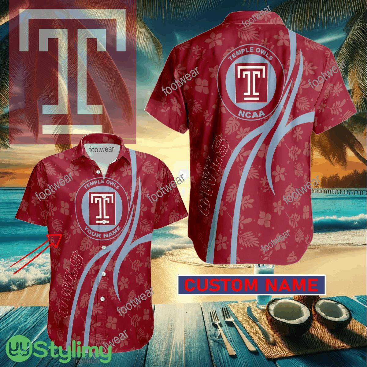 Temple Owls Custom Name Hawaiian Shirt New For Men Women Fans Gift 1 Temple Owls Custom Name Hawaiian Shirt New For Men Women Fans Gift - Temple Owls Custom Name Hawaiian Shirt New For Men Women Fans Gift