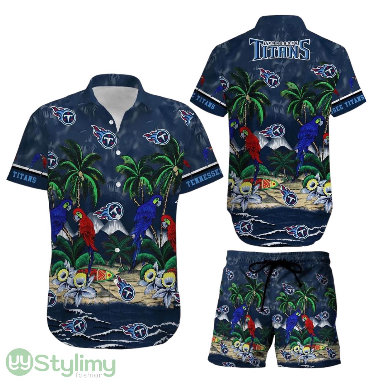 Tennessee Titans NFL Football Hawaiian Shirt And Short Graphic Summer Tropical Pattern New Gift For Fans 2 Tennessee Titans NFL Football Hawaiian Shirt And Short Graphic Summer Tropical Pattern New Gift For Fans Product Photo 1