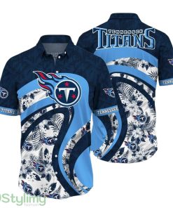 Tennessee Titans NFL Hawaii Shirt Aloha Floral Tropical Pattern This Summer For Fan Product Photo 1