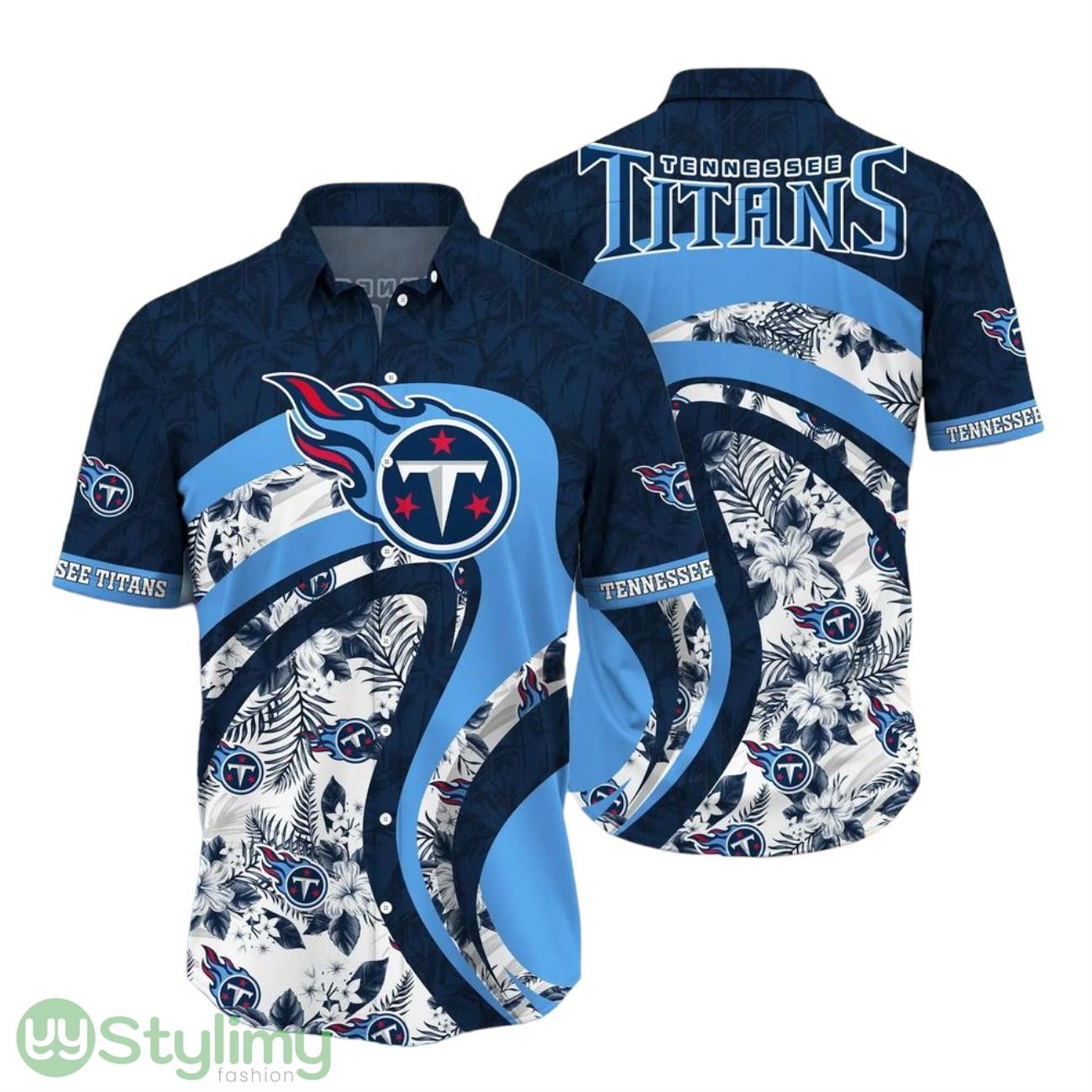 Tennessee Titans NFL Hawaii Shirt Aloha Floral Tropical Pattern This Summer For Fan 2 Tennessee Titans NFL Hawaii Shirt Aloha Floral Tropical Pattern This Summer For Fan Product Photo 1