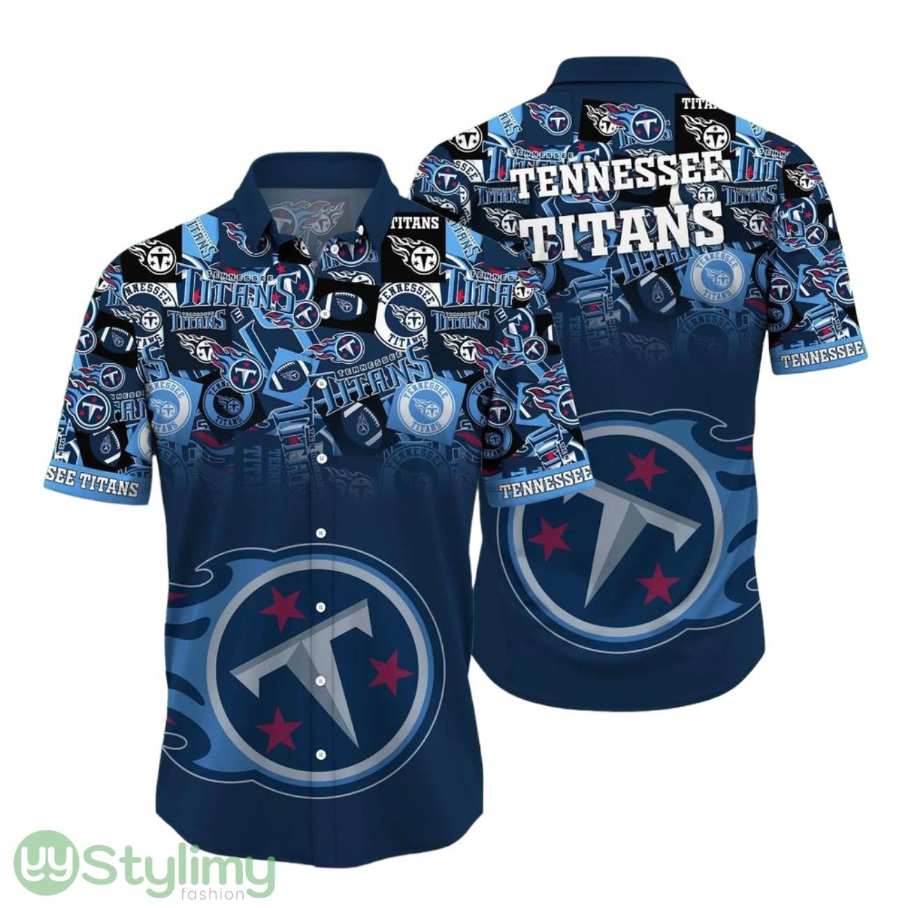 Tennessee Titans NFL Hawaiian Shirt Trends Summer Short Sleeve Button Down Shirt For Sports Fans 1 Tennessee Titans NFL Hawaiian Shirt Trends Summer Short Sleeve Button Down Shirt For Sports Fans Product Photo 1
