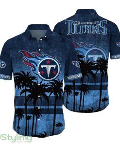 Tennessee Titans NFL Hawaiian Shirt Tropical Pattern Graphic New Collection Summer Gift For Fan NFL Product Photo 1