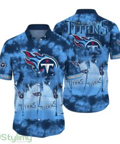 Tennessee Titans NFL Hawaiian Shirt Tropical Pattern Graphic Summer Gift For Fans Product Photo 1