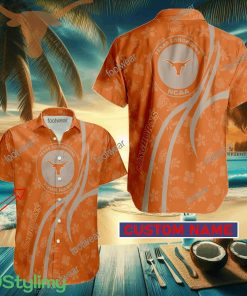 Texas Longhorns Custom Name Hawaiian Shirt New For Men Women Fans Gift - Texas Longhorns Custom Name Hawaiian Shirt New For Men Women Fans Gift