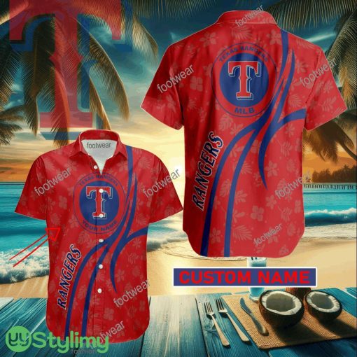 Texas Rangers Custom Name Hawaiian Shirt New For Men Women Fans Gift