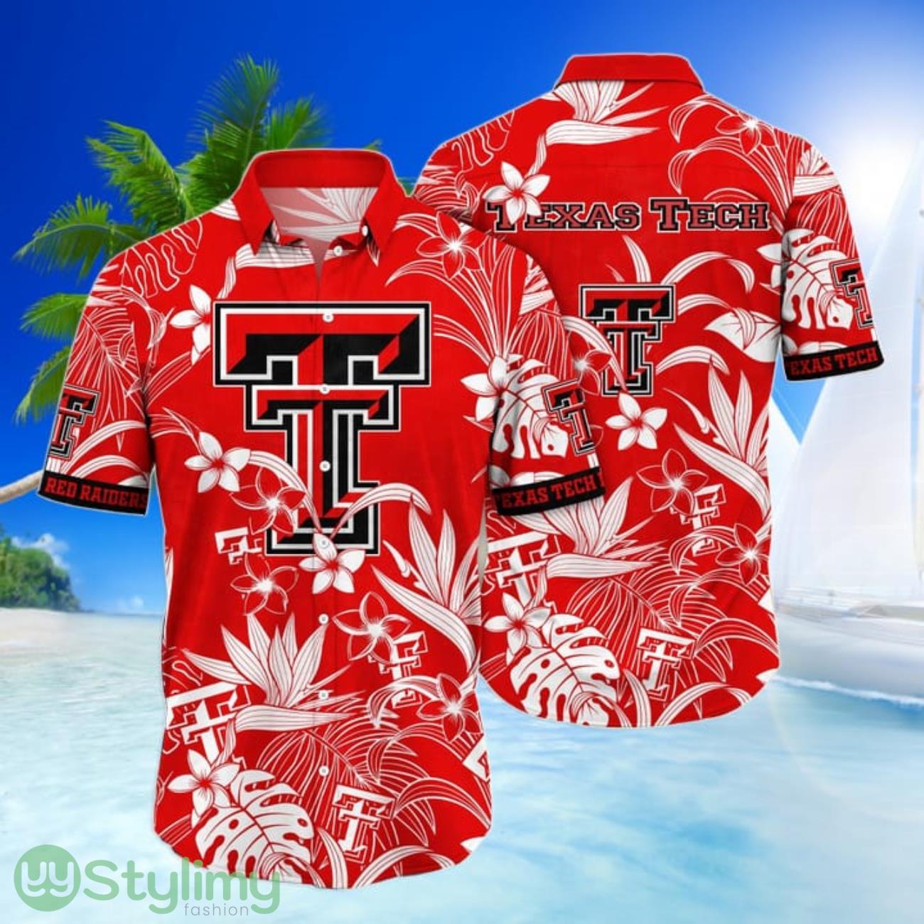Texas Tech Red Raiders NCAA3 3D Printing Hawaiian Shirt Short Sleeves Shirt 2 Texas Tech Red Raiders NCAA3 3D Printing Hawaiian Shirt Short Sleeves Shirt Product Photo 1