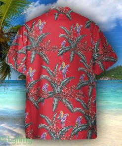 Tom Selleck Magnum Pi Red Movie Cosplay Costume Hawaiian Shirt For Men Women Product Photo 2