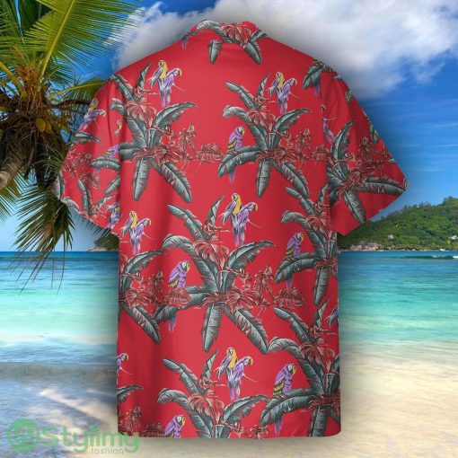 Tom Selleck Magnum Pi Red Movie Cosplay Costume Hawaiian Shirt For Men Women