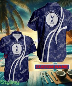 Tottenham Hotspur Custom Name Hawaiian Shirt New For Men Women Fans Gift - Tottenham Hotspur Custom Name Hawaiian Shirt New For Men Women Fans Gift
