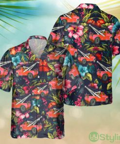 Tow Truck Operator Tropical Aloha 3D Printed Hawaiian Shirt Gift Ideas For Summer Product Photo 1