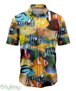 Tropical Fish Sealife Aloha Cute Summer Gift 3D Hawaiian Shirt Product Photo 1