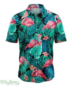Tropical Flamingo Hawaiian Shirt Short Sleeves Shirt Beach Gift Product Photo 1