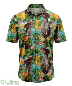Tropical Pineapple German Shorthaired Pointer Hawaiian Shirt For Men And Women Product Photo 1