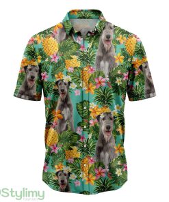 Tropical Pineapple Irish Wolfhound Hawaiian Shirt For Men And Women Product Photo 1