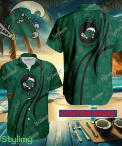 Tulane Green Wave Custom Name Hawaiian Shirt New For Men Women Fans Gift - Tulane Green Wave Custom Name Hawaiian Shirt New For Men Women Fans Gift