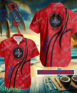 Tulsa Golden Hurricane Custom Name Hawaiian Shirt New For Men Women Fans Gift - Tulsa Golden Hurricane Custom Name Hawaiian Shirt New For Men Women Fans Gift