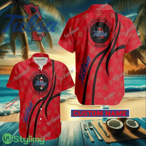 Tulsa Golden Hurricane Custom Name Hawaiian Shirt New For Men Women Fans Gift