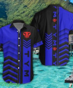 TYM Tractors Blue Hawaiian Shirt Men Women Beach Gift Custom Name Product Photo 1