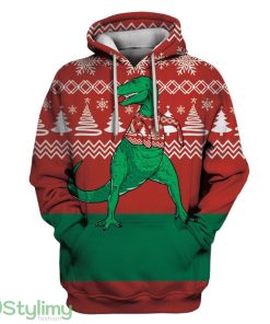 Ugly Animal In Christmas Day Custom Hoodie 3D Alll Over Print Gift For Christmas Product Photo 1