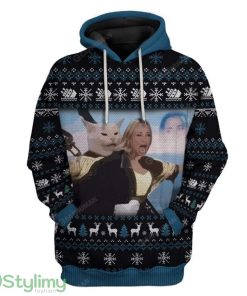 Ugly Cattanic Custom Hoodie 3D Alll Over Print Gift For Christmas Product Photo 1