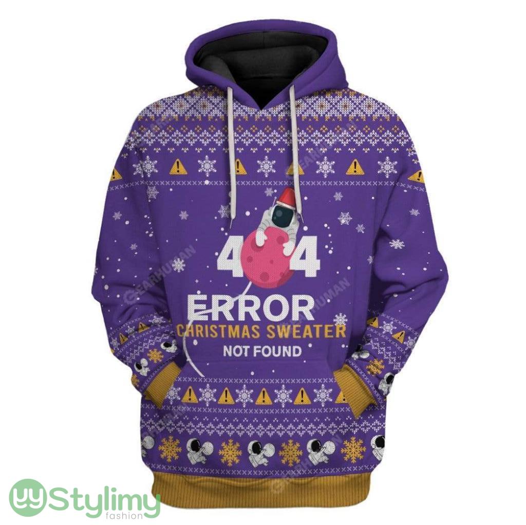 Ugly Christmas Astronaut Custom Hoodie 3D Alll Over Print Gift For Christmas 5 Ugly Christmas Astronaut Custom Hoodie 3D Alll Over Print Gift For Christmas Product Photo 1