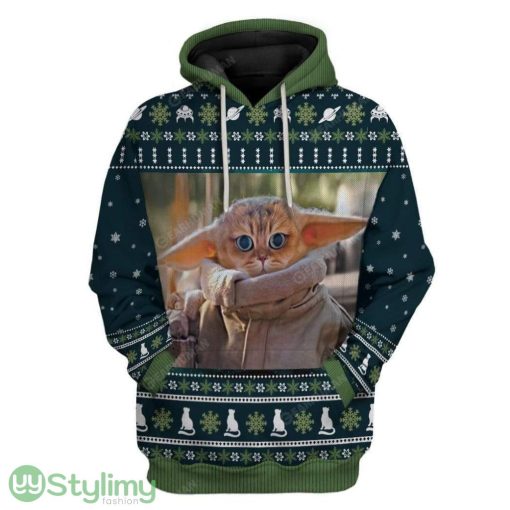 Ugly Christmas Baby Yocat Custom Hoodie 3D Alll Over Print Gift For Christmas