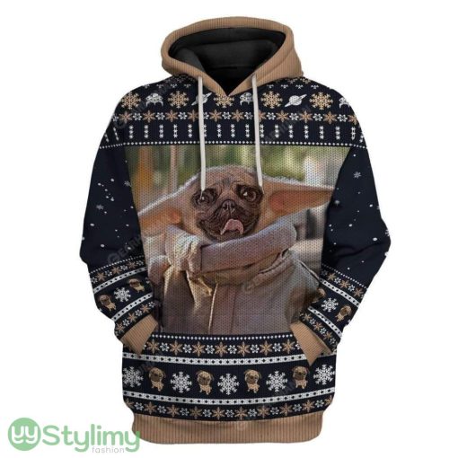 Ugly Christmas Baby Yopug Custom Hoodie 3D Alll Over Print Gift For Christmas