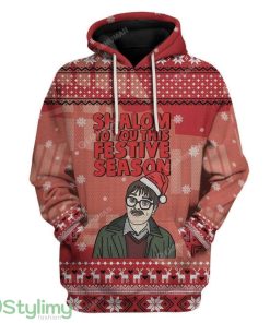 Ugly Christmas Friday Night Dinner Christmas Custom Hoodie 3D Alll Over Print Gift For Christmas Product Photo 1