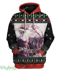 Ugly Christmas Sandin Hoodie 3D Alll Over Print Gift For Christmas Product Photo 1